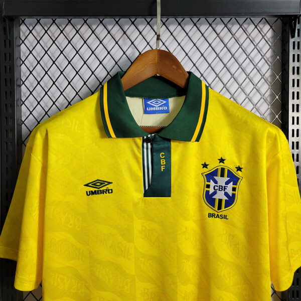 CAMISETA RETRO BRAZIL 91/93 - Image 5