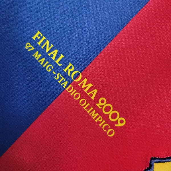 CAMISETA RETRO FC BARCELONA 08/09 - Image 9