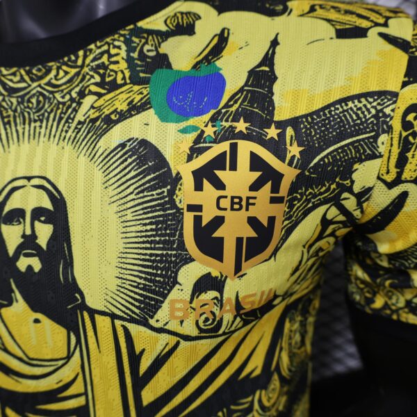 CAMISETA BRASIL REDENTOR AMARILLA 24/25 - Image 5