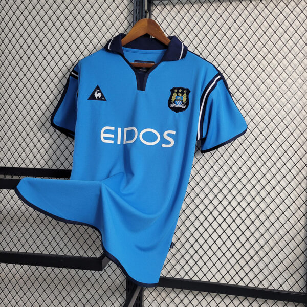 CAMISETA RETRO MANCHESTER CITY 01/02 - Image 6