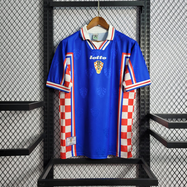 CAMISETA RETRO CROACIA 2ª EQUIPACIÓN 98