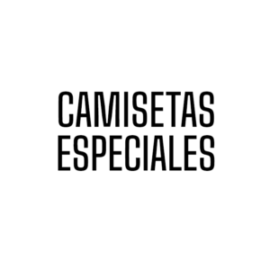 Camisetas Especiales