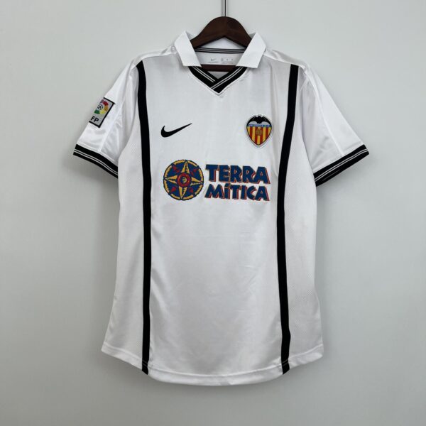 CAMISETA RETRO VALENCIA 1ª EQUIPACIÓN 00/01