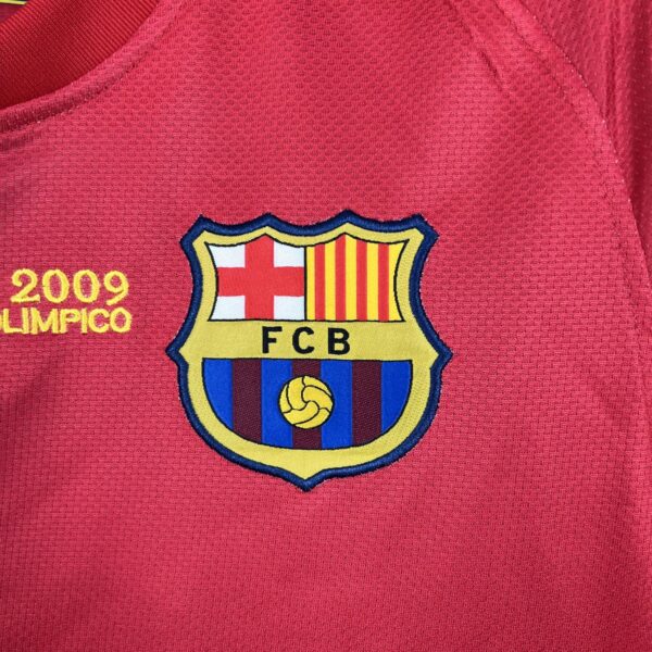 CAMISETA RETRO BARCELONA CHAMPIONS EQUIPACIÓN 08/09 - Image 9