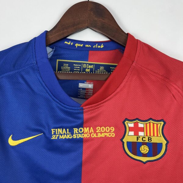 CAMISETA RETRO BARCELONA CHAMPIONS EQUIPACIÓN 08/09 - Image 10