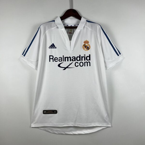 CAMISETA RETRO REAL MADRID 1ª EQUIPACIÓN 01/02