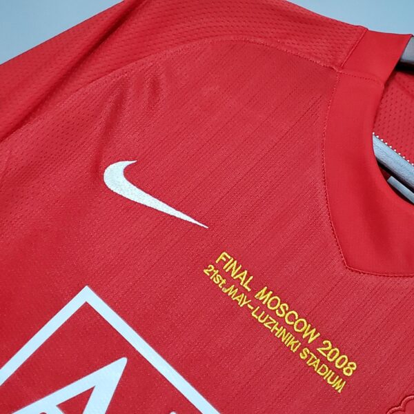 CAMISETA RETRO MANCHESTER UNITED 1ª EQUIPACIÓN 07/08 - Image 9