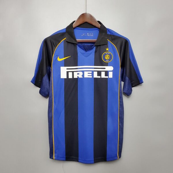 CAMISETA RETRO INTER DE MILÁN 1ª EQUIPACIÓN 01/02