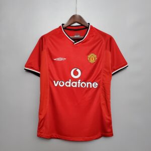 CAMISETA RETRO MANCHESTER UNITED 1ª EQUIPACIÓN 00/01
