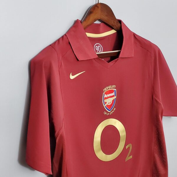CAMISETA RETRO ARSENAL 1ª EQUIPACIÓN 5/6 - Image 4