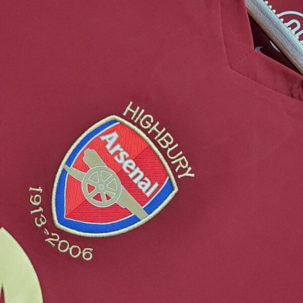 CAMISETA RETRO ARSENAL 1ª EQUIPACIÓN 5/6 - Image 6
