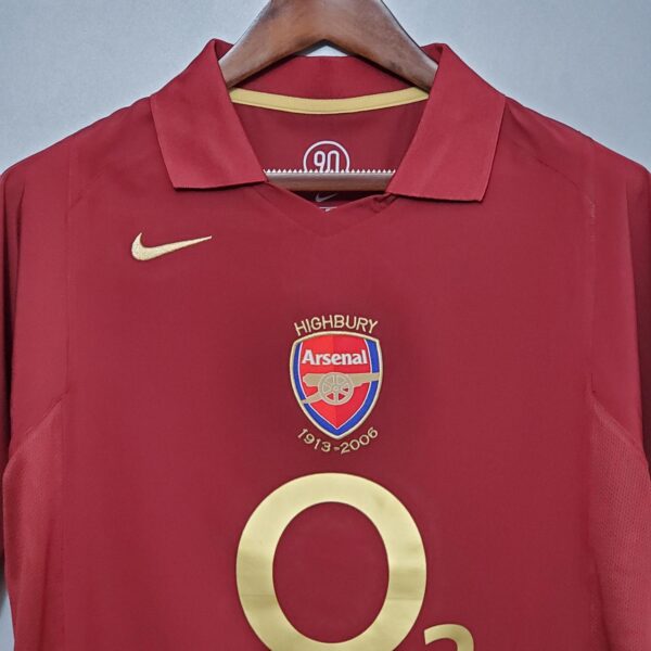 CAMISETA RETRO ARSENAL 1ª EQUIPACIÓN 5/6 - Image 7