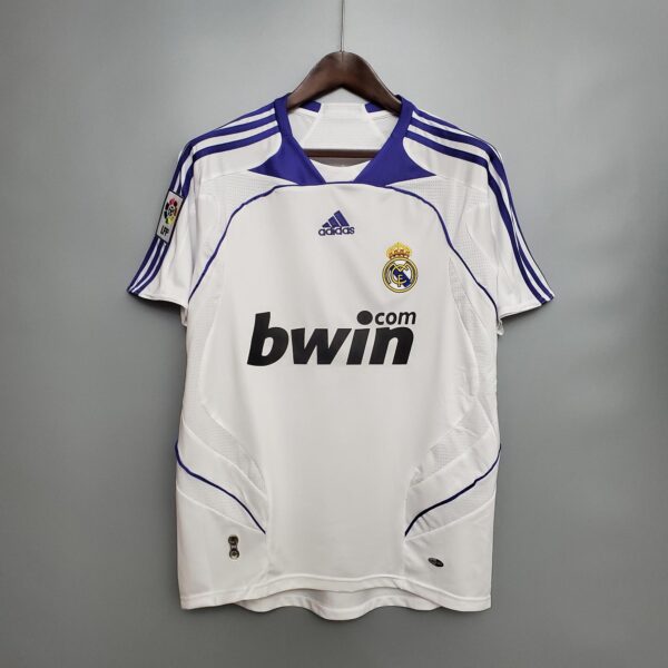 CAMISETA RETRO REAL MADRID 1ª EQUIPACIÓN 07/08