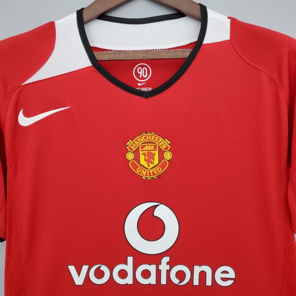 CAMISETA RETRO MANCHESTER UNITED 1ª EQUIPACIÓN 04/05 - Image 7