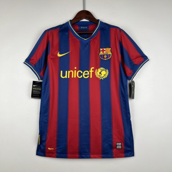 CAMISETA RETRO BARCELONA 1ª EQUIPACIÓN 9/10