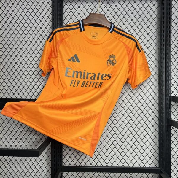 CAMISETA REAL MADRID NARANJA FAN 24/25 - Image 8
