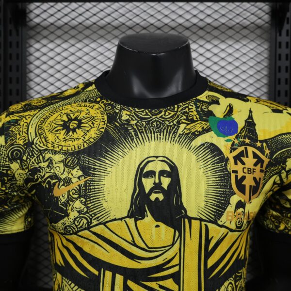 CAMISETA BRASIL REDENTOR AMARILLA 24/25 - Image 3