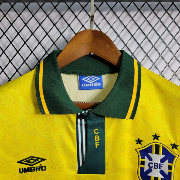 CAMISETA RETRO BRAZIL 91/93 - Image 3