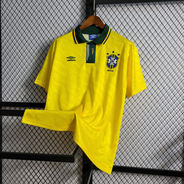 CAMISETA RETRO BRAZIL 91/93 - Image 2